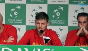 Coupe Davis 2017 - FRA-BEL - David Goffin : "En Coupe Davis, le classement ne veut rien dire"