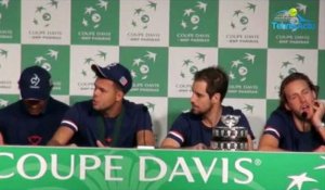 Coupe Davis - FRA-BEL - Richard Gasquet : "Des Mousquetaires nous ? C'est un appellatif assez grotesque"