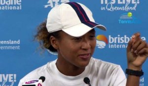 WTA - Brisbane 2019 - Quand Naomi Osaka interpelle les journalistes à Brisbane !