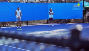 ATP - Brisbane 2019 - Rafael Nadal est bien arrivé à Brisbane et déjà à l'entrainement