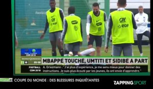 Zap Sport du 13 Juin, Coupe du monde, des blessures inquiétantes