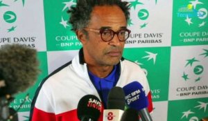 Coupe Davis 2018 - France - Pays-Bas - Yannick Noah nous raconte le remplacement de Tsonga ! Pourquoi Mannarino plutôt que Monfils ou Benneteau !