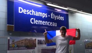 Les Bleus champions: six stations du métro parisien rebaptisées