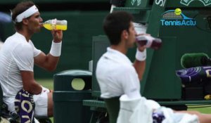 Wimbledon 2018 - Rafael Nadal : "C'était un grand match entre 2 joueurs qui se respectent ! Bravo à Novak Djokovic"