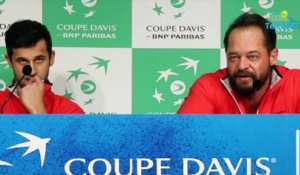 Coupe Davis 2018 - France-Croatie 2018 - Zeljko Krajan n'a pas aimé l'attitude du public du stade de Lille lors du double : "Que ça ne se reproduise pas dimanche !"