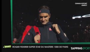 Zap Sport - 2 novembre - Roger Federer super star du Masters 1000 de Paris