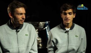 ATP - Nitto ATP Finals 2018 - Nicolas Mahut et Pierre-Hugues Herbert : "On ne se met pas la pression sur ce Masters de Londres"