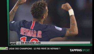Zap Sport - 22 novembre - Le PSG privé de Neymar ?