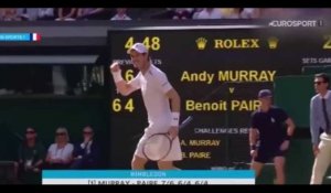 Zap Sport : Benoît Paire résiste à Andy Murray mais s'incline à Wimbledon (Vidéo)