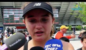 Roland-Garros 2018 - Clara Burel défaite ! Objectif le tournoi Juniors et le Baccalauréat !