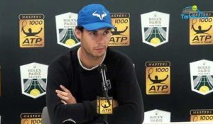 Rolex Paris Masters 2017 - Rafael Nadal, forfait avant son quart : "Je suis triste"