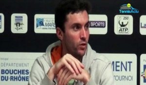 ATP - Open 13 - Marseille 2018 - Gilles Simon : "J'ai un souci, une douleur qui traine... Il faut aller bien pour jouer au tennis"