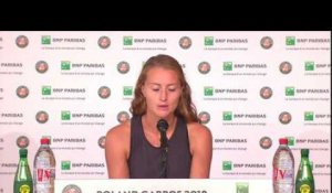 Roland-Garros 2018 - Kristina Mladenovic : "On n'est pas des machines"