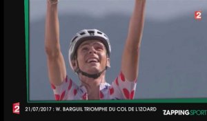 Zap Sport 21 Juillet 2017 : Warren Barguil triomphe du Col de l'Izoard