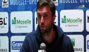 ATP - Metz 2018 - Gilles Simon : "Quand tu perds.... tu t'habitues à perdre, c'est dur !"