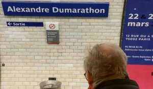 Alexandre Dumarathon, Trocanoë... le métro parisien à l'heure olympique pour le 1er avril