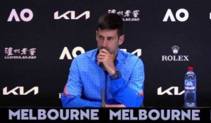 Open d'Australie 2023 - Novak Djokovic : "When I'm free in my mind, I mean, this is what happens on the court like tonight"