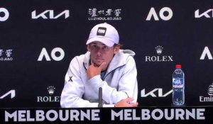 Open d'Australie 2023 - Alex de Minaur : "Benjamin Bonzi is a tough opponent, I know what to expect. I'm going to have to be physically ready to bring it all out there again"