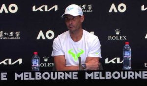 Open d'Australie 2023 - Rafael Nadal, out and injured : "Yeah, it's hard for me, you know. But let's see. I mean, hopefully is nothing too bad"