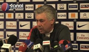 Conférence de presse de Carlo Ancelotti avant Arras-PSG