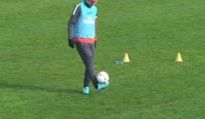 Entrainement Camp des Loges (9 novembre 2012)