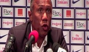 Antoine Kombouaré après PSG-ASSE (3-1)