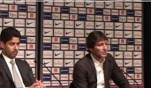 PSG : Leonardo et Nasser Al Khelaifi, la conférence de presse