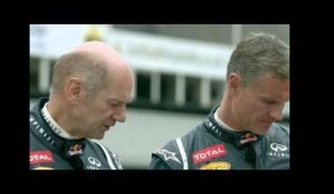 Adrian Newey Drives An RB6 And Leyton House March At Silverstone
