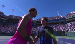 ATP - Indian Wells 2019 - Rafael Nadal la force tranquille et retrouvera Krajinovic en quarts