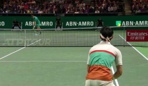 ATP - Rotterdam 2019 - Kei Nishikori en demies après son match parfait contre Martin Fucsovics