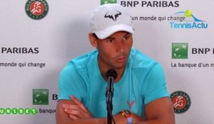 Roland-Garros 2019 - Rafael Nadal : "Comme je suis un homme normal... !"