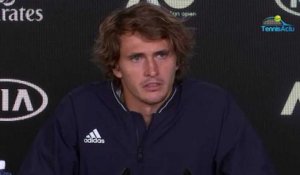 Open d'Australie 2020 - Alexander Zverev : "When you're happy in life, happy on the court, you play your best"