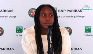 Roland-Garros 2020 - Cori Gauff : "Mon père m'a dit, tu es en train de vivre dans ton rêve donc fais toi plaisir !"