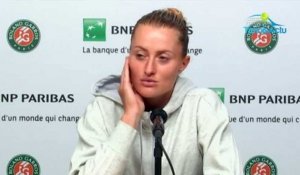 Roland-Garros 2020 - Kristina Mladenovic perd et accuse l'arbitre : "Je ne comprends pas car là, c'est beaucoup !"