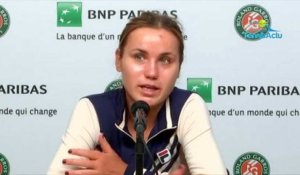 Roland-Garros 2020 - Sofia Kenin : "Je ne suis pas prête à abandonner"