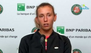 Roland-Garros 2020 - Elise Mertens : "J'ai tout donné mais Caroline Garcia a mieux joué à la fin et c'était quand même pas pour moi