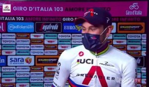 Tour d'Italie 2020 - Filippo Ganna : "I have won this ITT but I am even happier for my teammate Tao"