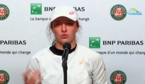 Roland-Garros 2020 - Iga Swiatek : "Si je gagne, ça va être la folie ! Ça va aller, ne vous inquiétez pas !