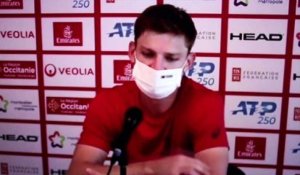 ATP - Montpellier 2021 - David Goffin est en finale : "Après mon tournoi en Australie, c'est bien de se relancer et de ne pas se morfondre"