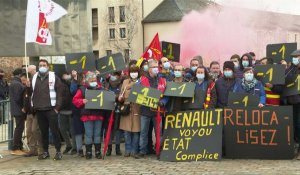 A Rodez, les "Sam" de Decazeville manifestent pour défendre l'emploi