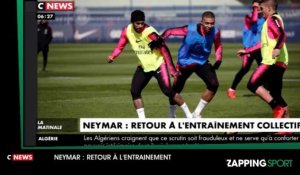 Zap sport du 12 avril - Neymar de retour à l'entraînement ! (vidéo)