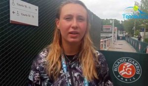 WTA - Loudmilla Bencheikh, privée de tennis, s'est fixée un autre objectif : "Avoir le bac"