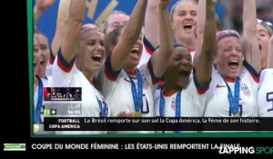 Zap sport du 8 juillet - CDM : Les Américaines sacrées championnes du monde (vidéo)