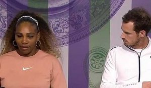 Wimbledon 2019 - Andy Murray and Serena Williams look alike !