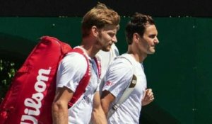 Wimbledon 2019 - David Goffin a retrouvé Roger Federer : "C'est un exemple pour tout et pour tous"