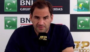 ATP - Rome 2019 - Roger Federer explique pourquoi il est finalement venu à Rome !