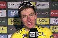 Paris-Nice 2023 - Tadej Pogacar : "It was finally sunny and there was no stress, it was a beautiful day today in yellow"