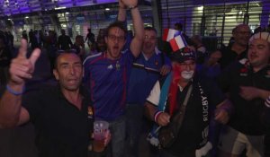 Mondial-2023: réactions de supporters après la victoire du XV de France contre l'Uruguay