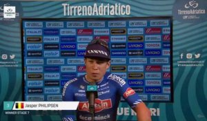 Tirreno-Adriatico 2023 - JasperPhilipsen : "We managed to be in the best position with the team and then I just rode as fast as possible"