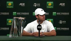 ATP - Indian Wells 2023 - Carlos Alcaraz :  "It feels great to be back on the No. 1, you know. Of course every player on the ATP wants to be No. 1, and for me it’s a dream come true again"